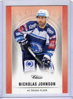 OFS 2016-2017 RED x/120 # č.78 Johnson Nicholas - Plzeň
