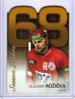 OFS 2017-2018 SEASON LEADERS x/99 # SL-2 Růžička Vladimír - Slavia