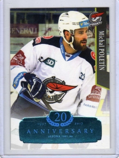 OFS 2017-2018 Retro BLUE x/9 # č.226 Poletín Michal - Chomutov