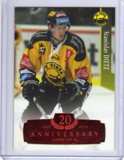 OFS 2017-2018 Retro RED x/29 # č.91 Dietz Stanislav - Litvínov