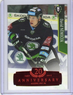 OFS 2017-2018 Retro RED x/29 # č.136 Němeček David - Ml.Boleslav