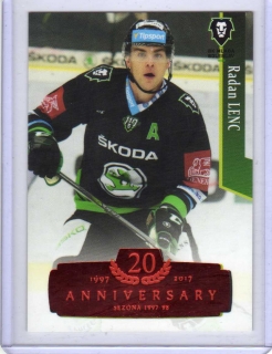 OFS 2017-2018 Retro RED x/29 # č.140 Lenc Radan - Ml.Boleslav