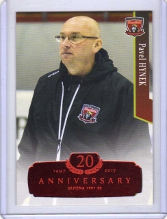 OFS 2017-2018 Retro RED x/29 # č.222 Hynek Pavel (TR) - Hradec Kr.