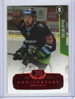 OFS 2017-2018 Retro RED x/29 # č.270 Musil Pavel - Ml.Boleslav