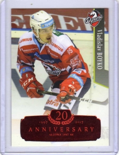 OFS 2017-2018 Retro RED x/29 # č.291 Boyko Vladislav - Pardubice