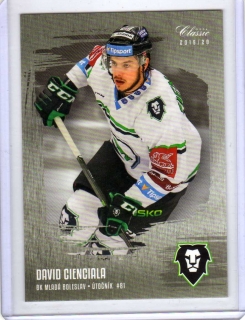 OFS 2019-2020 Silver x/99 # 400 Cienciala David - Ml.Boleslav