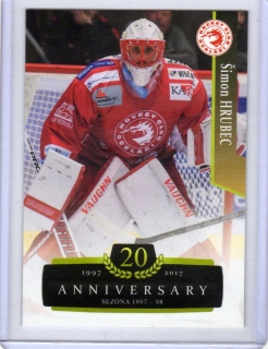 OFS 2017-2018 Retro # 58 Hrubec Šimon (G) - Třinec
