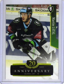OFS 2017-2018 Retro # 139 Látal Martin - Ml.Boleslav