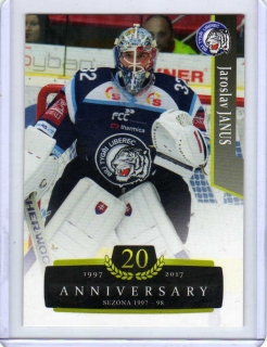 OFS 2017-2018 Retro # 319 Janus Jaroslav (G) - Liberec