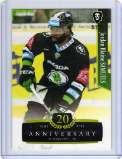 OFS 2017-2018 Retro # 475 Samuels Jordan Blaine - Ml.Boleslav