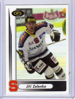 OFS 2001-2002 č.286 Zelenka Jiří - Sparta