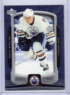 Hemský Aleš - Edmonton - Upper Deck Rookie Update 2005-2006 č.40
