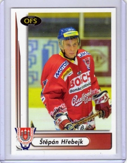 OFS 2001-2002 č.138 Hřebejk Štěpán - Č.Budějovice