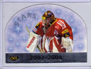 OFS 2003-2004 STARS Silver # M7 Málek Roman (G) - Slavia