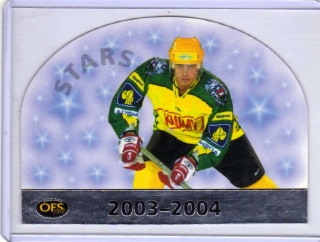OFS 2003-2004 STARS Silver # M10 Hašek Jiří - Vsetín