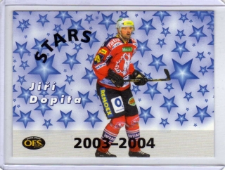 OFS 2003-2004 STARS Seznam karet # M26 Dopita Jiří - Pardubice