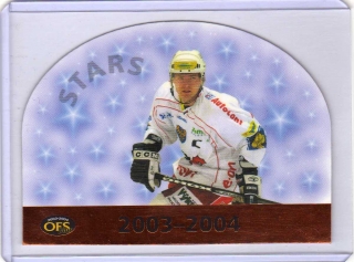 OFS 2003-2004 STARS Bronz # M20 Pucher Peter - Znojmo