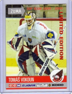 OFS 2004-2005 ZUMA TOP TEAM # 05 Vokoun Tomáš (G) - Znojmo
