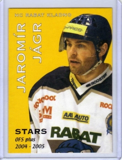 OFS 2004-2005 STARS JJ # J05 Jágr Jaromír - Kladno