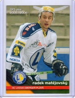 OFS 2005-2006 č.254 Matějovský Radek - Plzeň