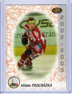 OFS 2002-2003 č.116 Procházka Milan - Znojmo