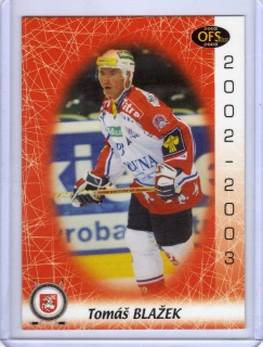 OFS 2002-2003 č.213 Blažek Tomáš - Pardubice