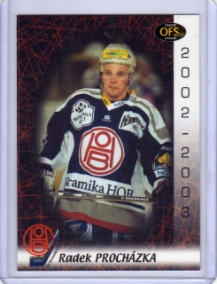 OFS 2002-2003 Dotisk č.347 Procházka Radek - Plzeň