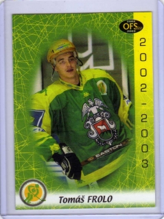 OFS 2002-2003 Dotisk č.367 Frolo Tomáš - Vsetín