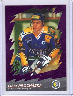 OFS 2000-2001 STARS Fialová č.22 Procházka Libor - K.Vary