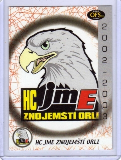 OFS 2002-2003 LOGO # Z-14 HC JME Znojemští Orli