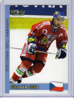 OFS 2007-2008 # CR26 Irgl Zbyněk - Reprezentace ČR A