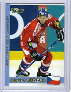OFS 2007-2008 # CR28 Růžička Martin - Reprezentace ČR A