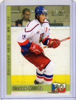 OFS 2007-2008 # U20/19 Meidl Radek - Reprezentace ČR20
