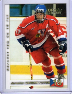 OFS 2007-2008 # U18/14 Hafenrichter Jaroslav - Reprezentace ČR18