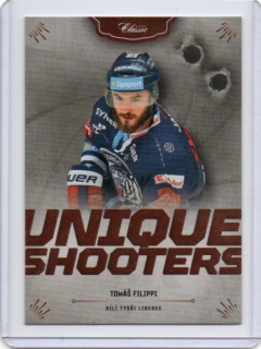 OFS 2020-2021 UNIQUE SHOOTERS x/99 # US-4 Filippi Tomáš - Liberec