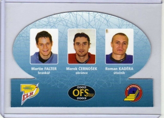 OFS 2002-2003 TRIO # T-19 Falter / Černošek / Kaděra - Vítkovice