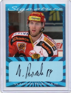 OFS Premium 2011 Signature RED*34 # 07 Růžička Vladimír ml. - Slavia