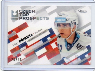 OFS 2020-2021 CZECH TOP PROSPECTS Neon Rainbow x/20 # CTP-17 Přikryl Filip - Plzeň