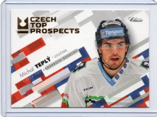 OFS 2020-2021 CZECH TOP PROSPECTS Gold x/77 # CTP-18 Teplý Michal - Ml. Boleslav