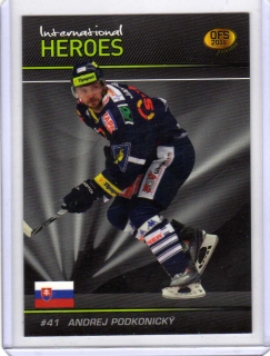 OFS Premium 2011 INT.HEROES SILVER # 14 Podkonický Andrej - Liberec