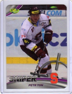 OFS 2012-2013 SNIPER Die-Cut # S03 Ton Petr - Sparta