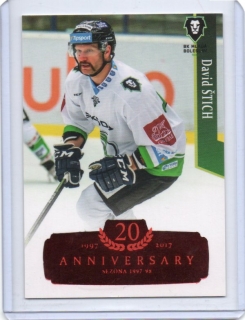 OFS 2017-2018 Retro RED x/29 # č.368 Štich David - Ml. Boleslav