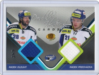 OFS Premium 2011 Double Identical Cards JERSEY 389/500 # J06 Dlouhý Radek / Procházka Radek - Brno