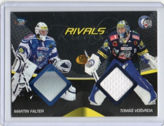 OFS Premium 2011 Double Rivals JERSEY 234/500 # R04 Falter Martin (G) / Vošvrda Tomáš (G) - Kladno / Liberec