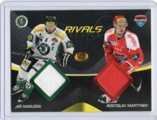 OFS Premium 2011 Double Rivals JERSEY 409/500 # R06 Marušák Jiří / Martynek Rostislav - Ml.Boleslav / Č.Budějovice