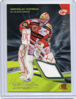 OFS 2010-2011 JERSEY 349/550 # J16 Kopřiva Miroslav (G) - Slavia