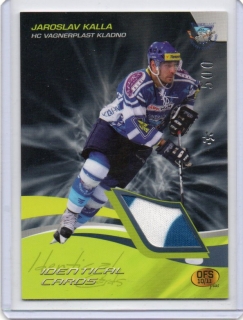 OFS 2010-2011 JERSEY 500/550 # J18 Kalla Jaroslav - Kladno