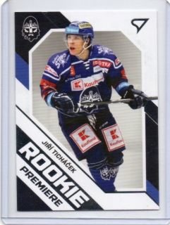 SportZoo ELH 2021-2022 ROOKIE Premiere # RP-8 Ticháček Jiří - Kladno