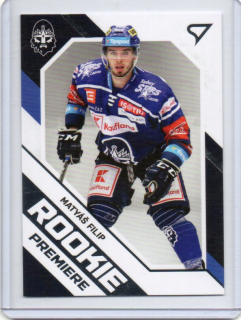 SportZoo ELH 2021-2022 ROOKIE Premiere # RP-9 Filip Matyáš - Kladno