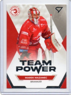 SportZoo ELH 2021-2022 TEAM POWER # TP-01 Mazanec Marek (G) - Třinec